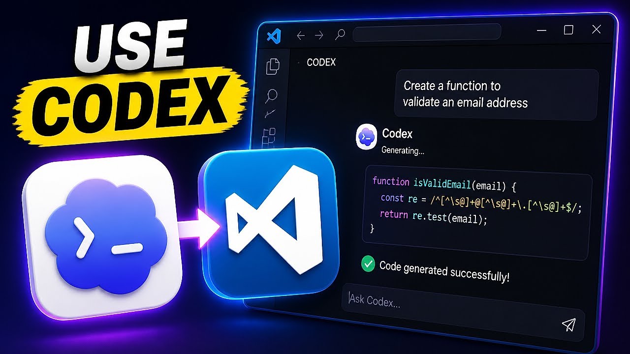 Как использовать Codex в VS Code
