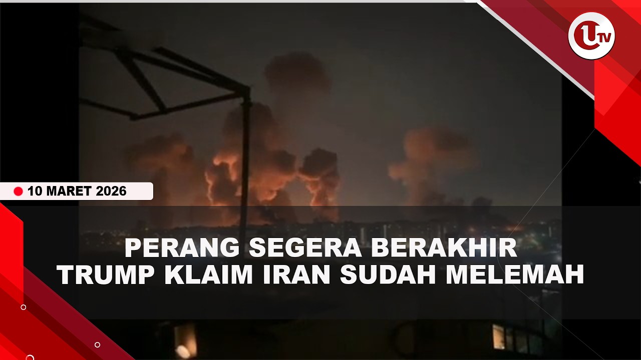 TRUMP SEBUT PERANG LAWAN IRAN SEGERA BERAKHIR, HARGA MINYAK DUNIA AKAN TURUN | U-NEWS