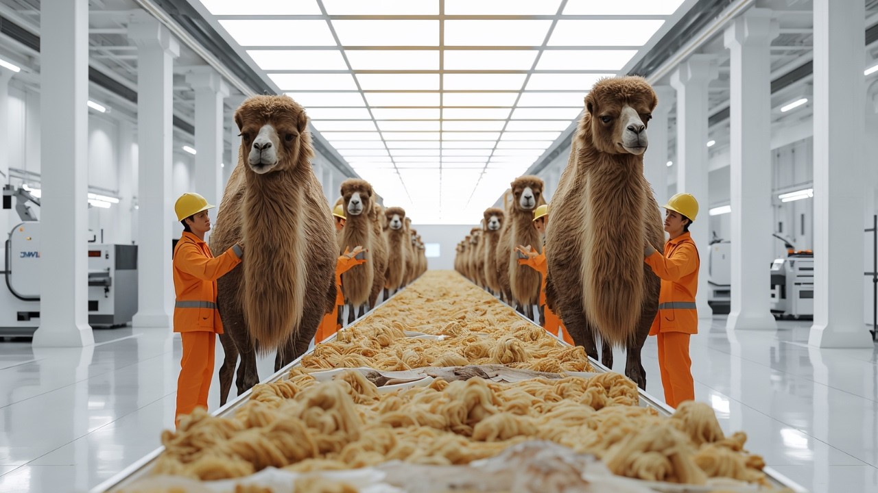 Inside the Factory: Transforming the 2-Million-Year-Old Two-Humped Camel Lineage into Million-Dollar