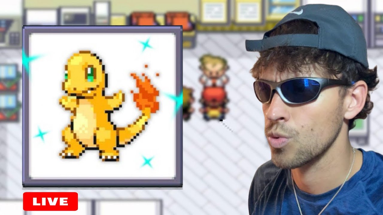 SHINY HUNTING CHARMANDER (CANT END STREAM UNTIL WE GET IT) on Pokemon FireRed Switch (Portrait)