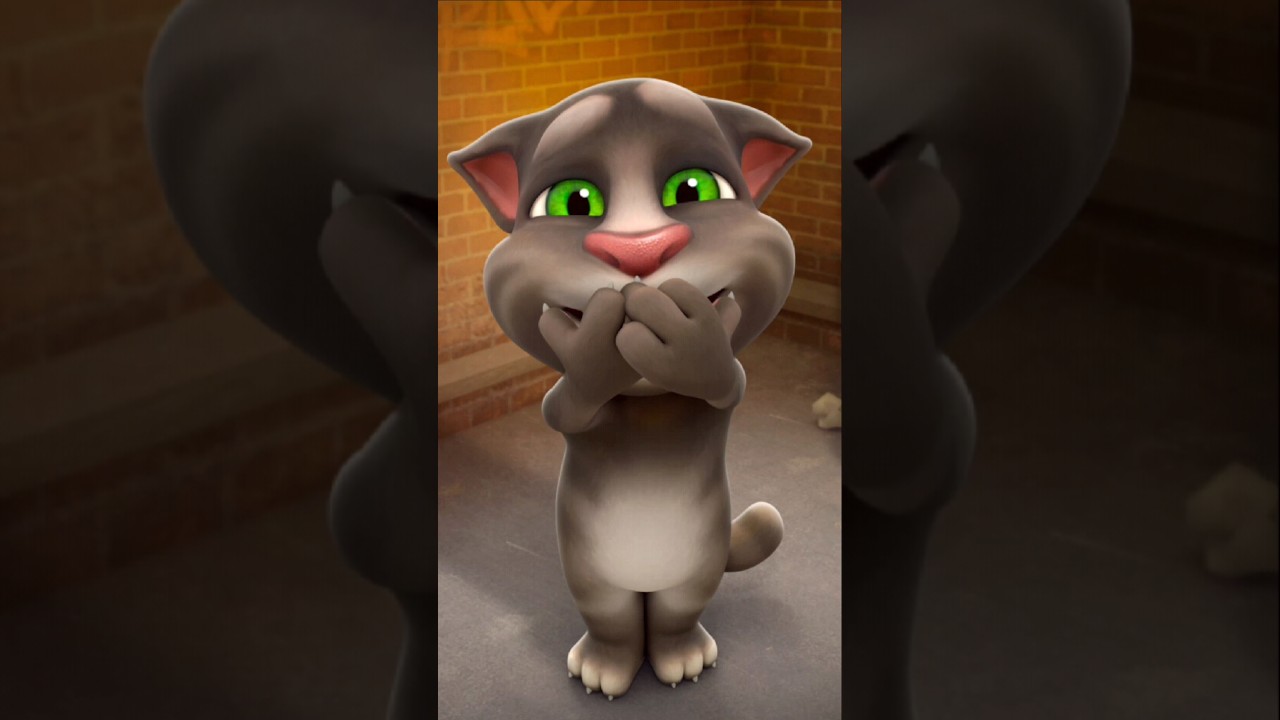 Talking tom 🙊🍍🥬😅🤣#cat #funny #shorts #meme