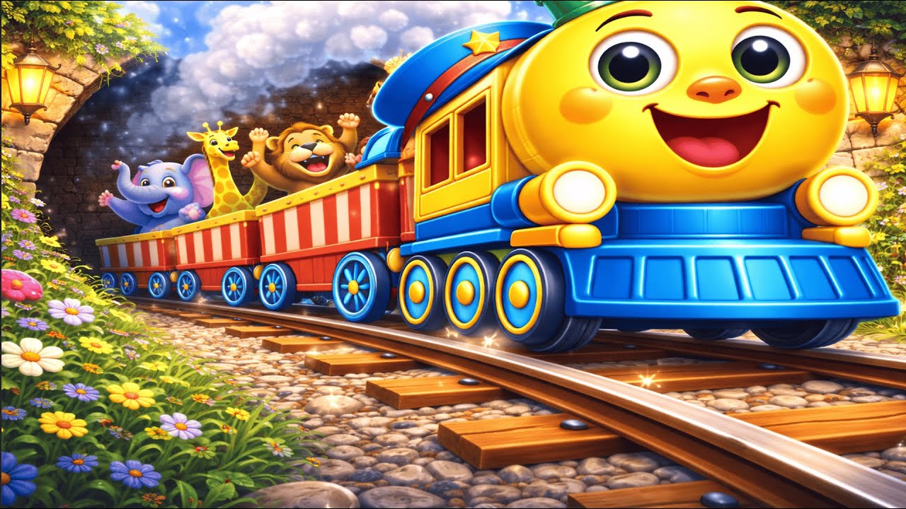 👉 Hai cu Ticu, Trenuleț | Cântece si desene animate pentru copii 🚂🎵 | BIKI TOONS