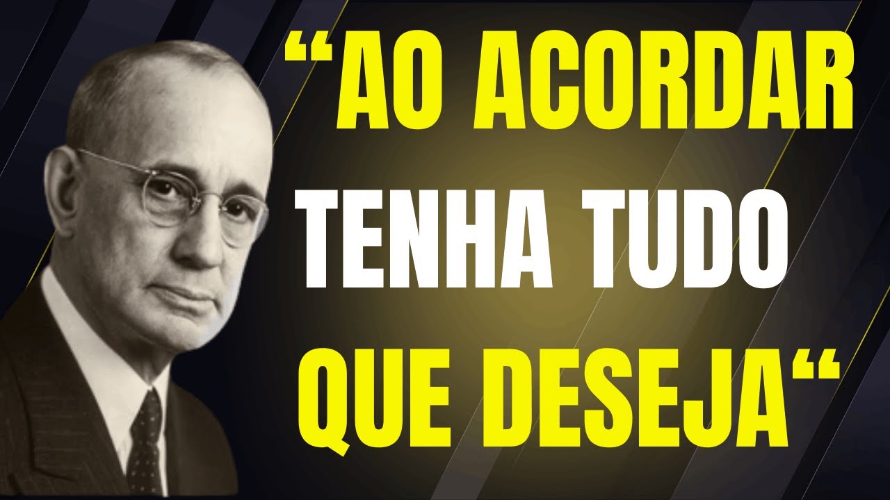 FAÇA ISSO TODO DIA AO ACORDAR E SUA REALIDADE MUDA | Napoleon Hill