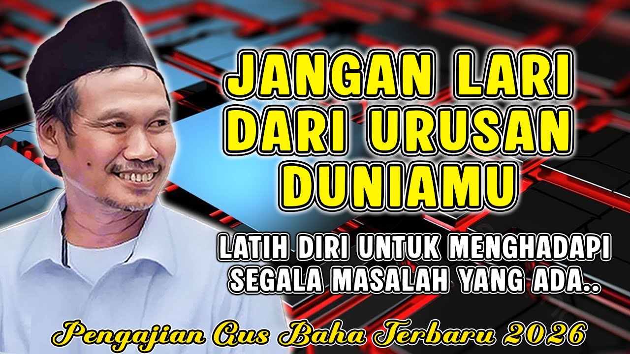 GUS BAHA || JANGAN LARI DARI URUSAN DUNIAMU #gusbahaterbaru #gusbaha