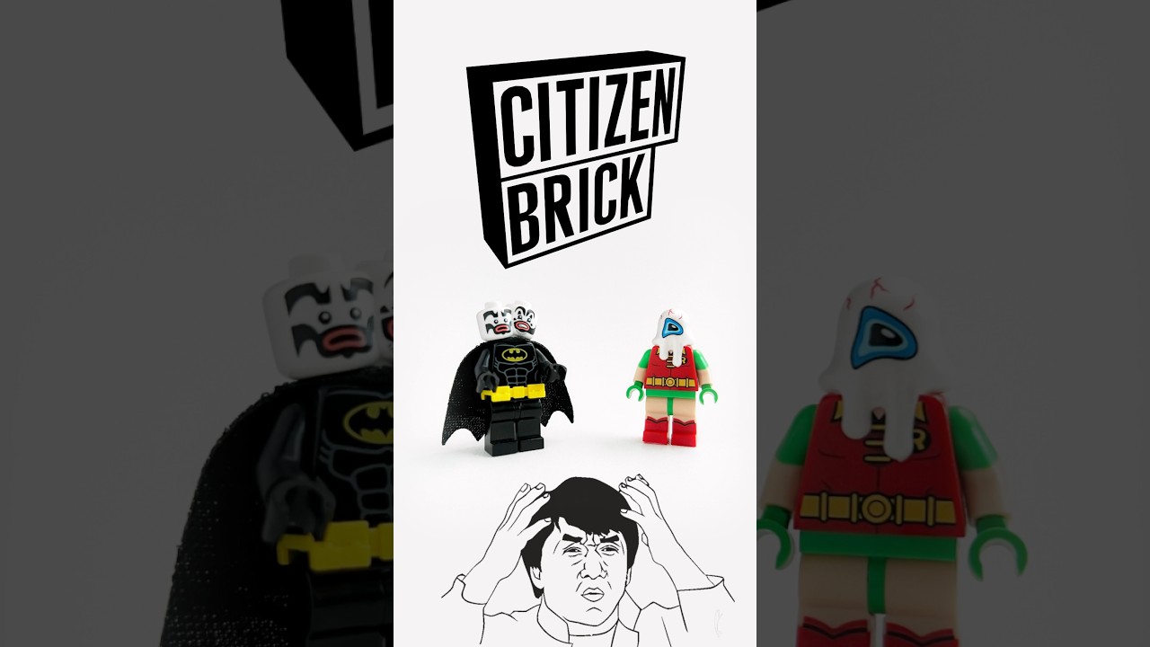 Примеряем на LEGO фигурки необычные кастомные головы от Citizen Brick