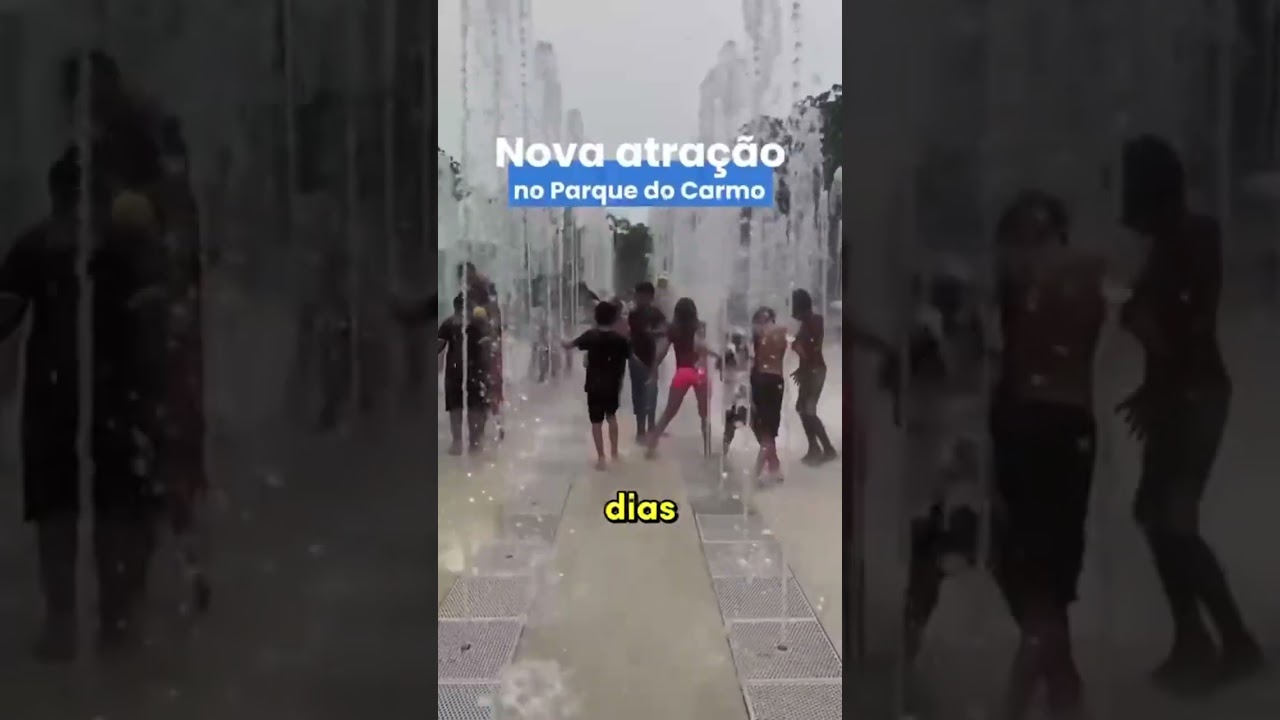 Acqua Sampa no Parque do Carmo! 💦 #saopaulo #parquedocarmo