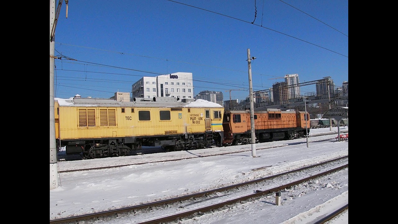 Рельсошлифовальный поезд &laquo;РШП-48К&raquo; 002/Rail-grinding train 