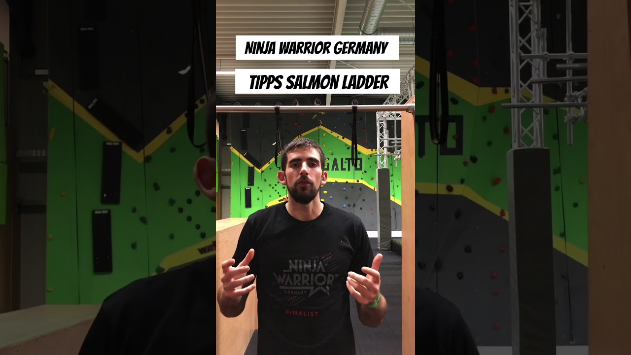 Trainingstipps Salmon Ladder Ninja Warrior