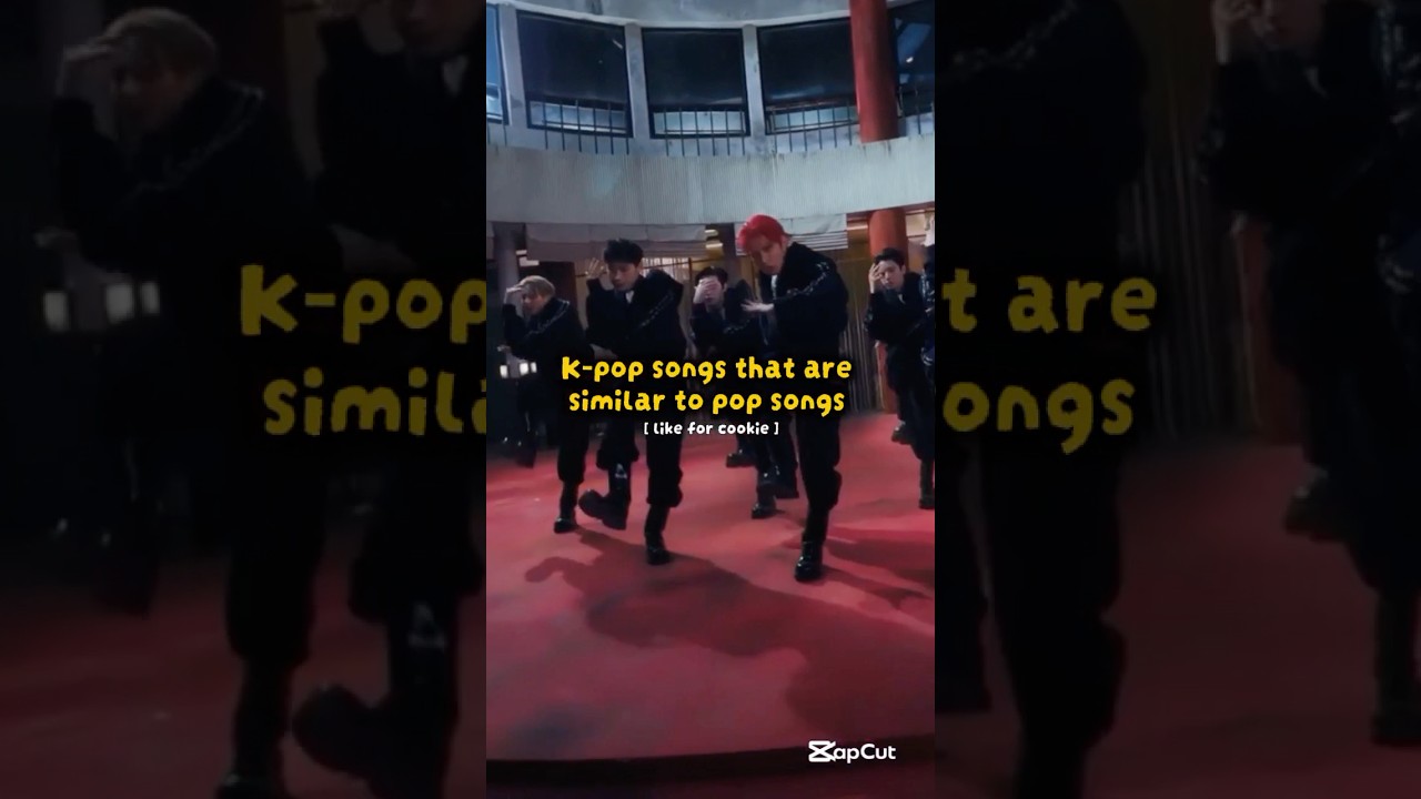 K-pop songs that are similar to Pop songs 