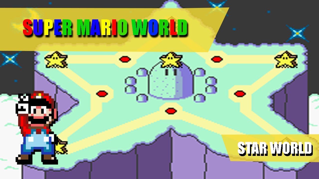 Guía SUPER MARIO WORLD | Mundo estrella (Star World)