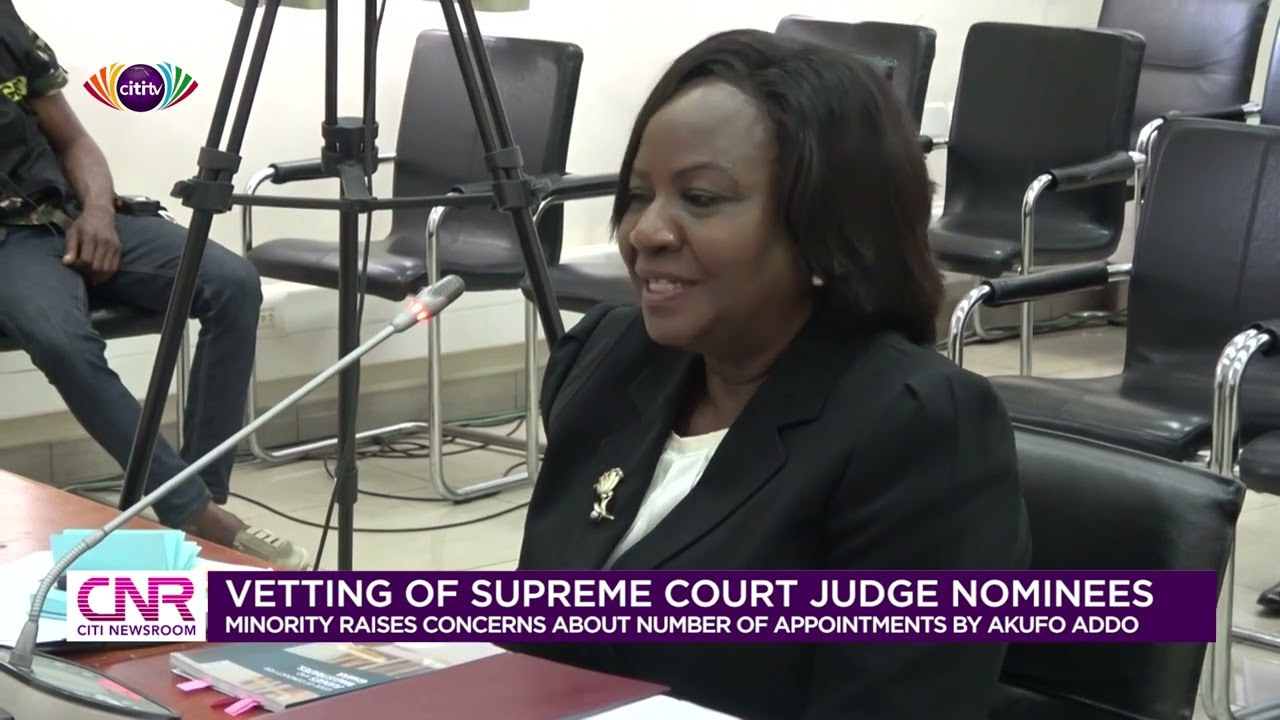 Minority unhappy with number of Supreme Court judges appointed by President Akufo-Addo