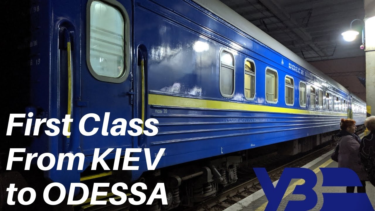 Ukrainian Night Train in First Class from Kiev to Odessa
