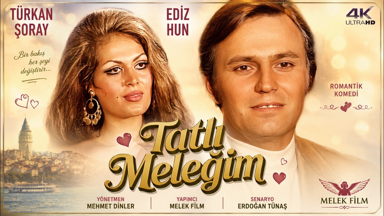 Tatlı Meleğim Türk Filmi | 4K ULTRA HD | FULL | TÜRKAN ŞORAY | EDİZ HUN