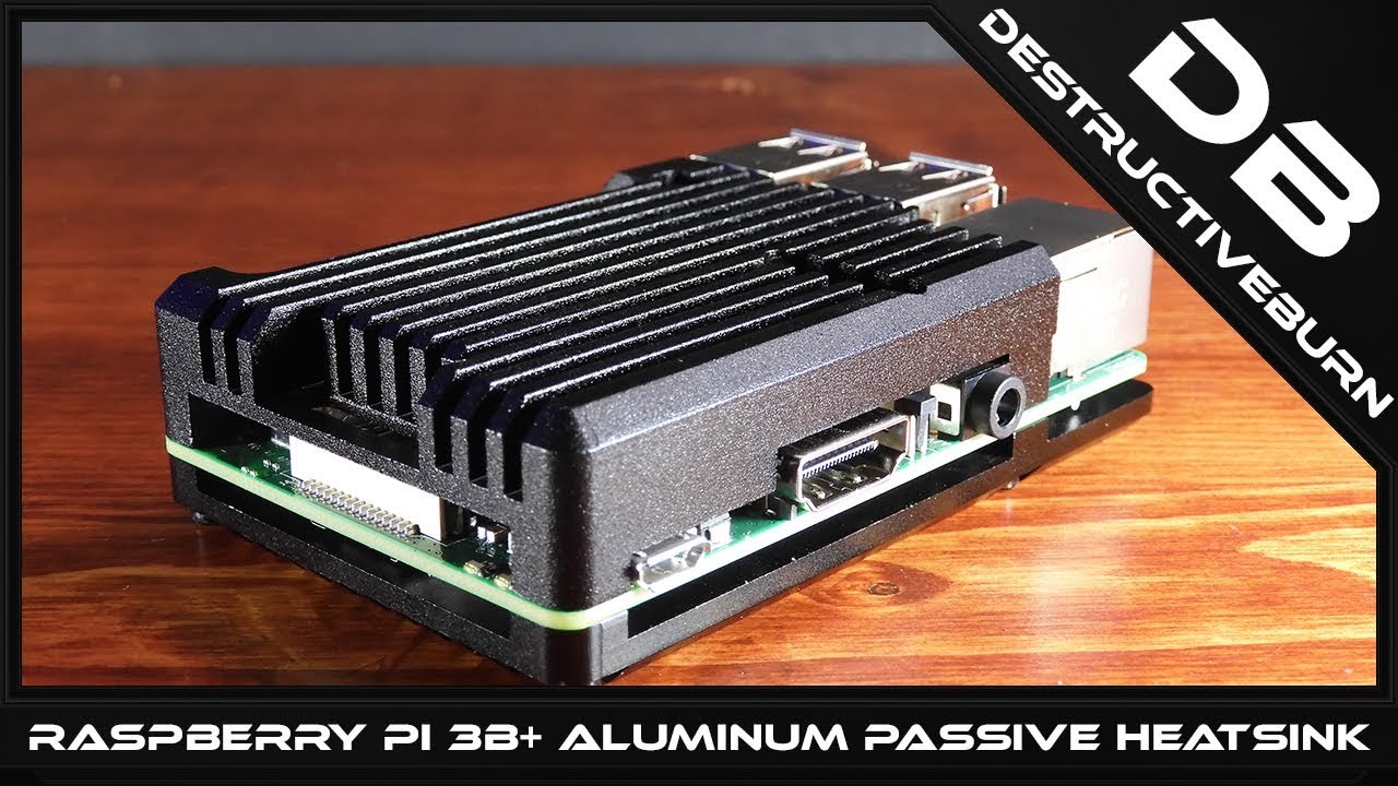 Raspberry Pi 3B+ Aluminum Alloy Passive Heatsink Review