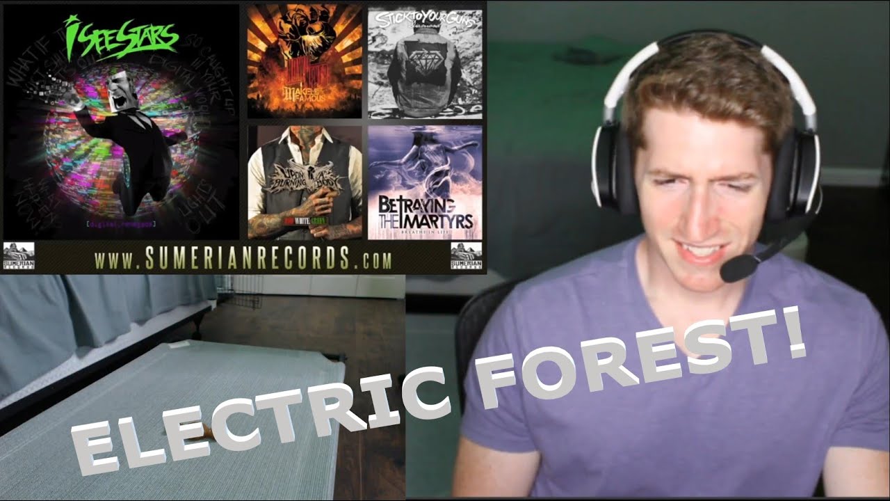 Chris REACTS to I See Stars - Electric Forest (ft. Cassadee Pope)
