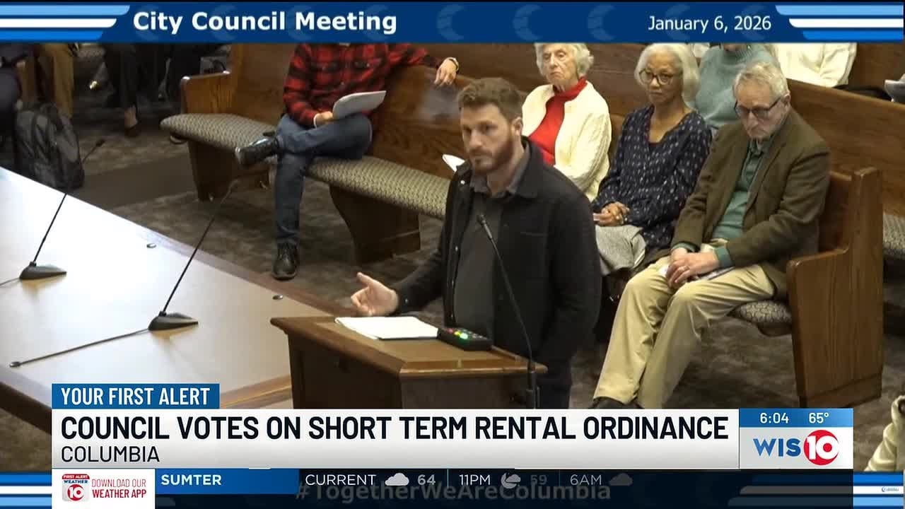 Columbia City Council passes changes to short-term rental ordinance