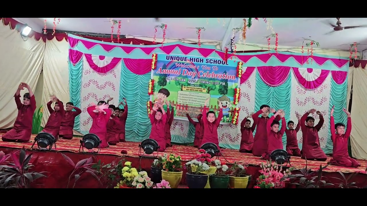 UNIQUE HIGH SCHOOL ( Edi Bazar ) Annual Day Celebration, Ae Nojawan Manzil Talash kar