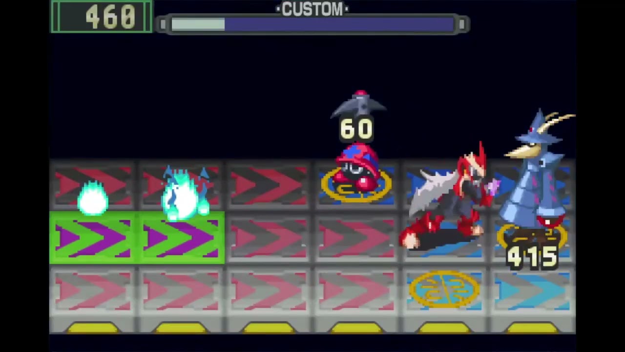 バトルネットワーク ロックマンエグゼ マジックマン 戦