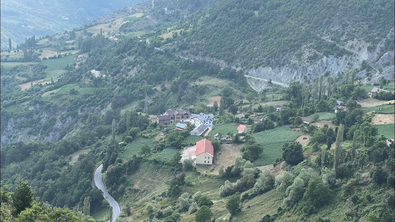 Fshati Lusën, rrethi Kukës. Video është bërë më 28 Qershor 2023