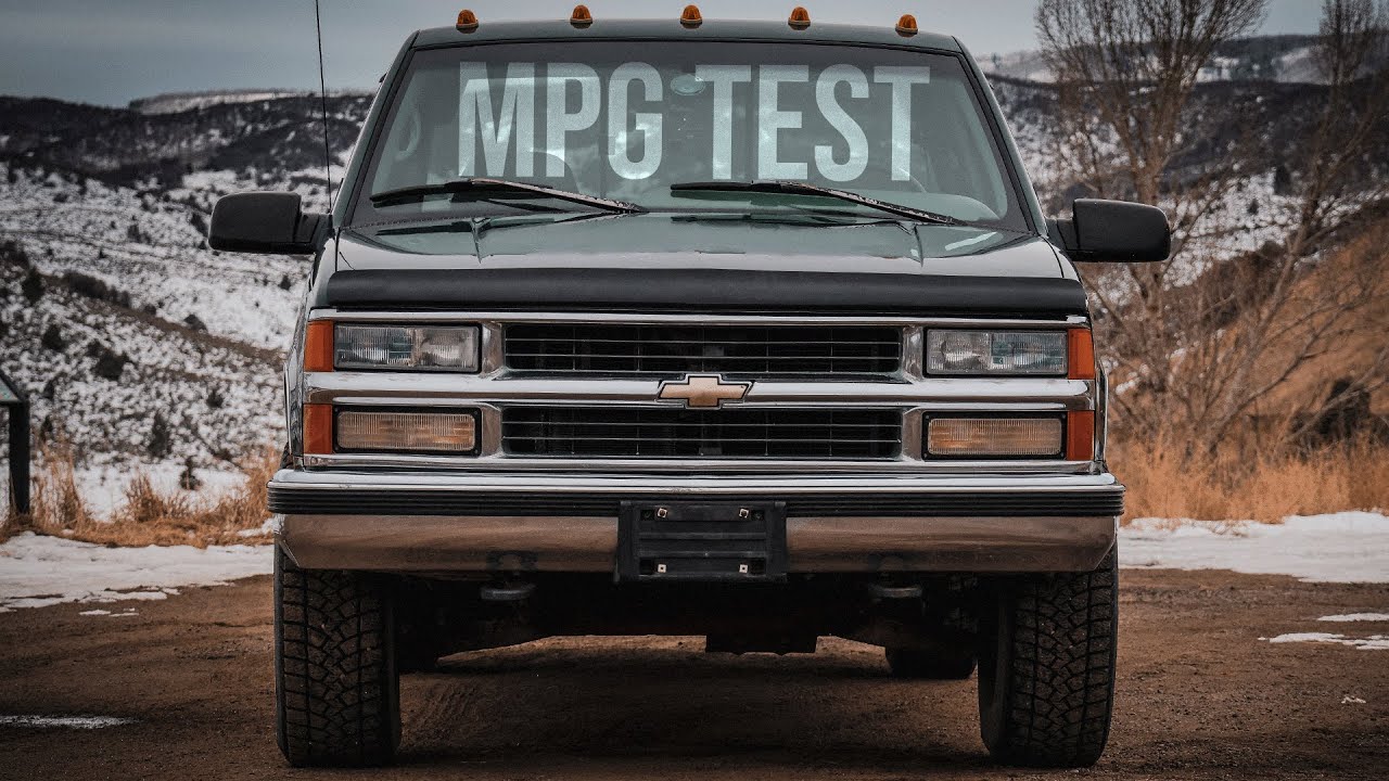 Is My 30 Year Old Truck Fuel Efficient? 1996 K1500 5.7