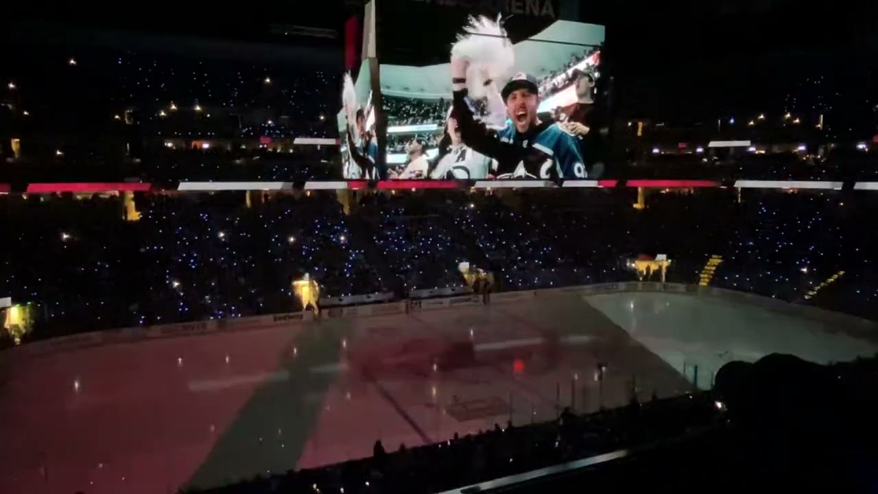 Avalanche vs Kraken, Round 1, Game 1, pre-game & lineup announcement