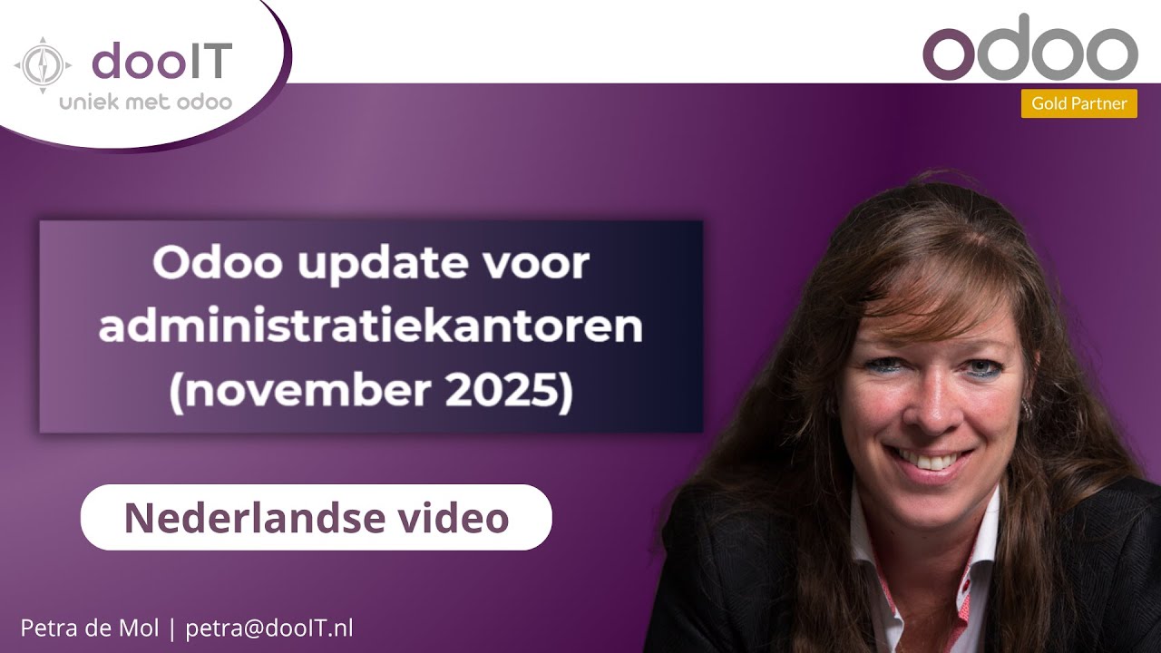 Odoo versie 19: Wat is nieuw in boekhouden? | Eindejaarsverwerking en meer!