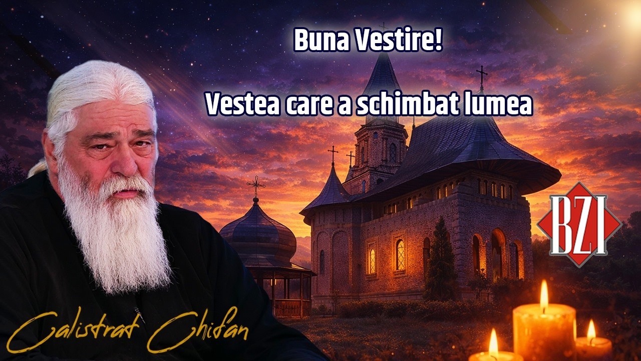 Buna Vestire, momentul care deschide drumul mântuirii! Părintele Calistrat Chifan!