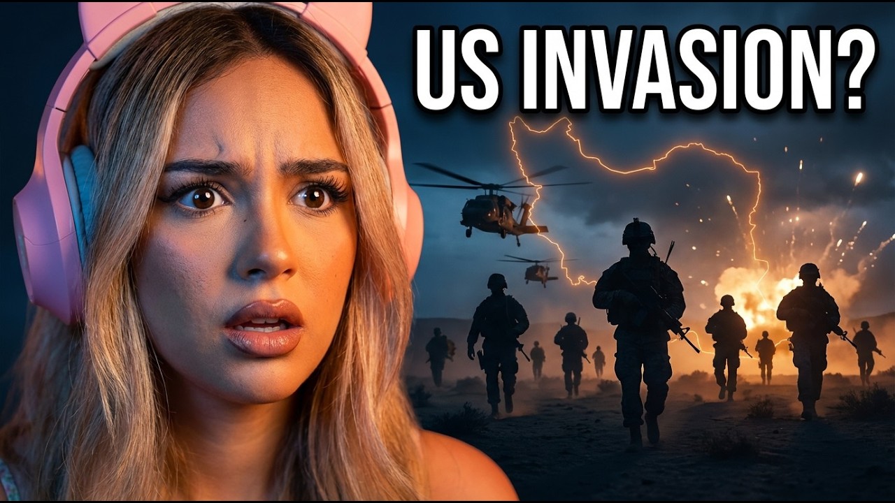 Finnish Girl Reacts to Why a U.S. Ground Invasion of Iran May Happen