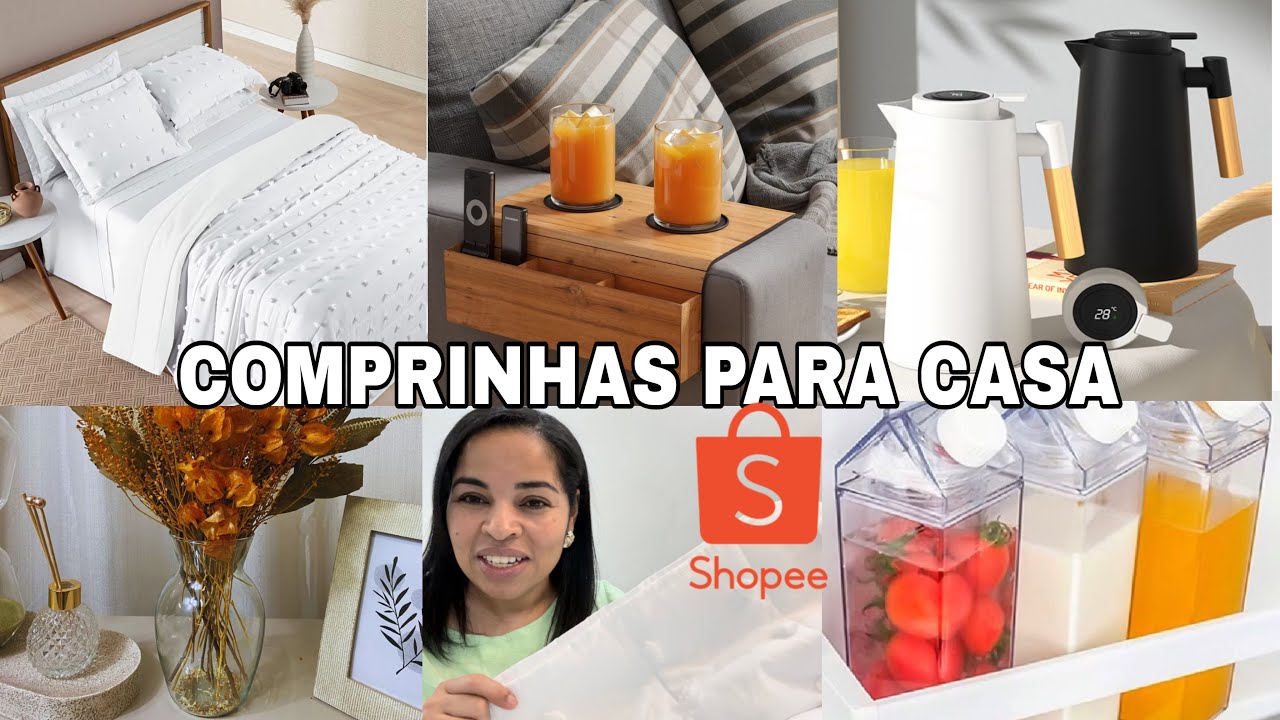 Minhas Comprinhas Incríveis na Shopee! Você Não Vai Acreditar!
