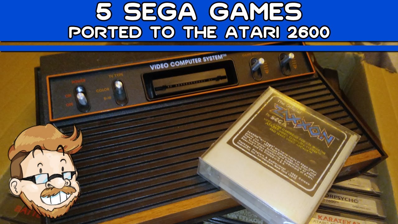 5 игр SEGA, портированных на Atari 2600