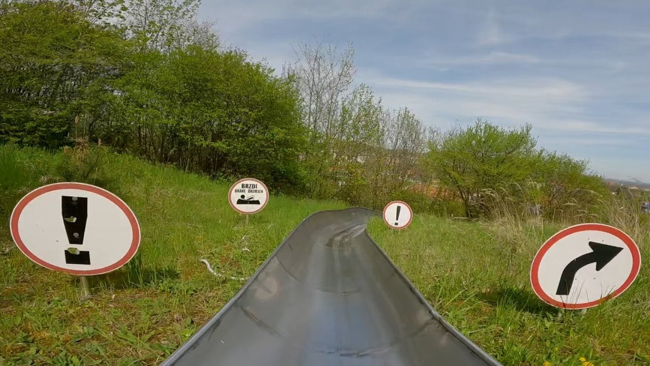 Bobová dráha Kutná hora 🛷 7 minut adrenalinu za stovku