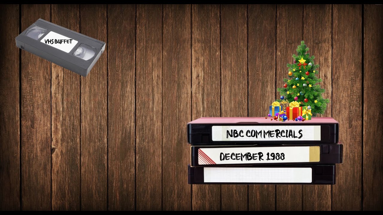 NBC 1988 Commercials Christmas Time