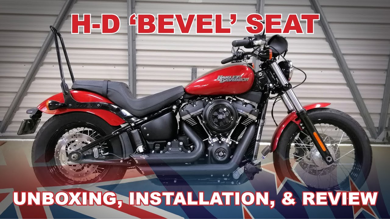 H-D Bevel Seat - Unboxing, Installation, and Review