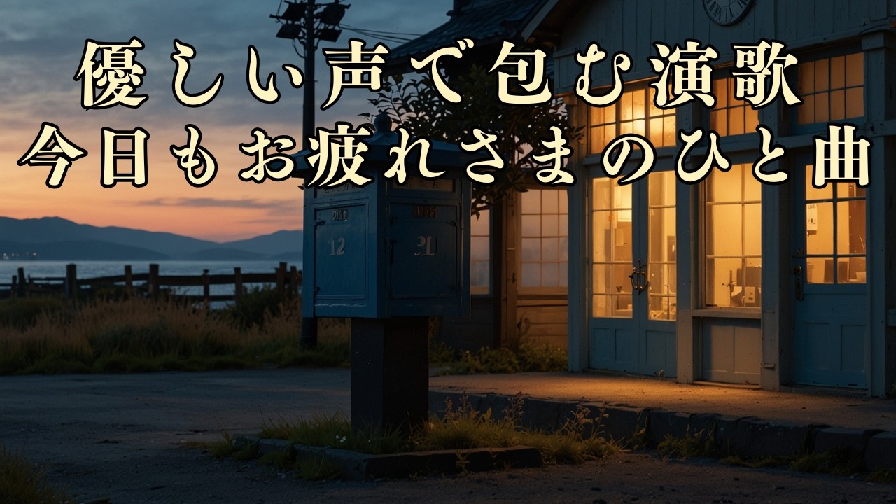 時が止まった場所に残る想い｜正統派 女性演歌 10曲｜静かな昭和情緒・深い余韻