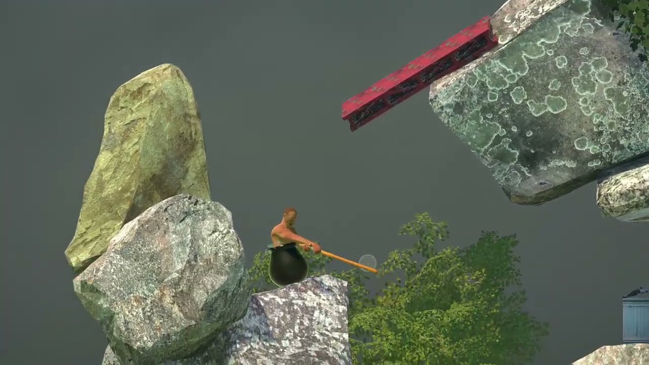 A casual playthrough of Getting Over It (no commentary)