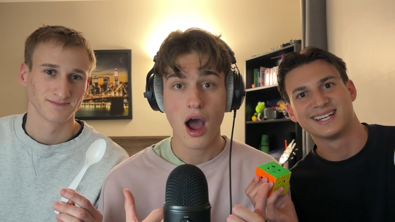 ASMR brothers try to give me tingles