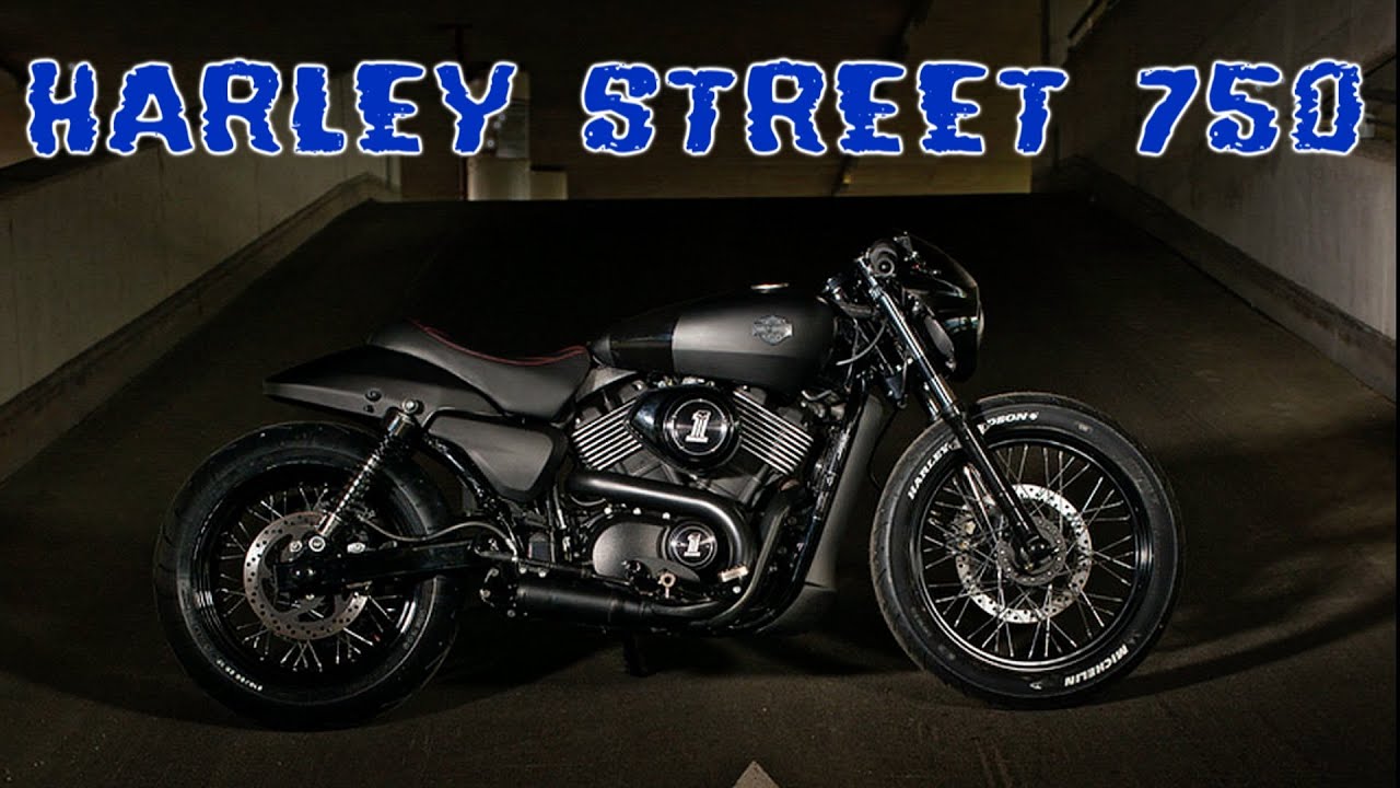 HARLEY STREET 750. Cafe racer