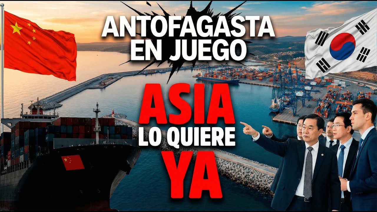 ¡CHILE QUIERE MÁS PODER! Antofagasta activa proyecto CLAVE para DOMINAR el PACÍFICO
