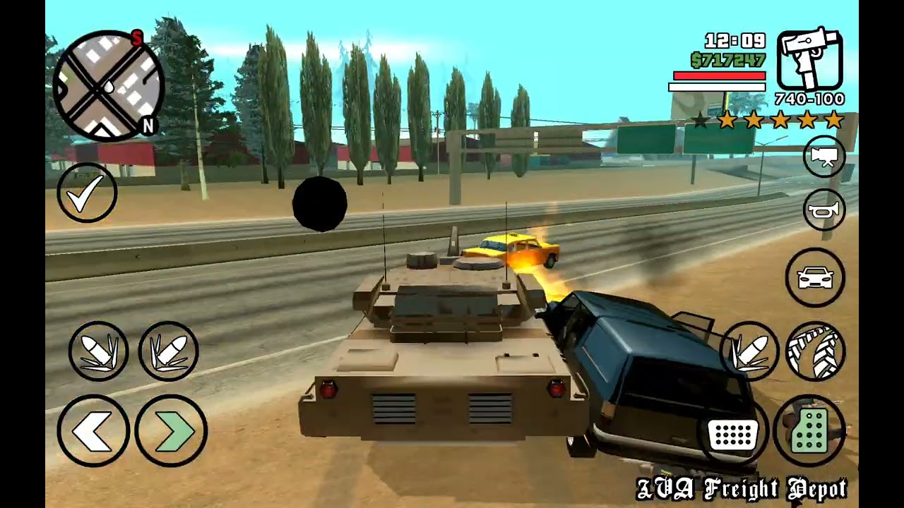 6 Star Wanted Leval Tank Rampage Ends In Death