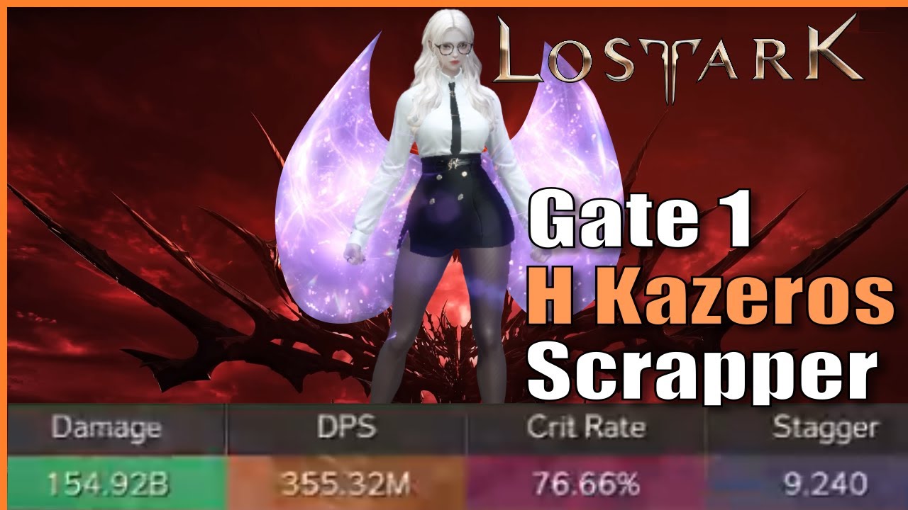 Is Blunt Thorns Sad Or Pog? H Kazeros Gate 1 (Taijutsu Scrapper) | Lost Ark