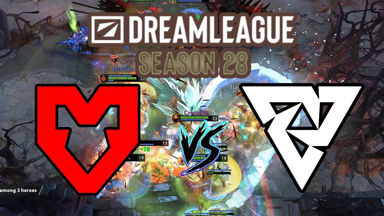 MOUZ против Tundra Esports - - DreamLeague Сезон 28 #dota2