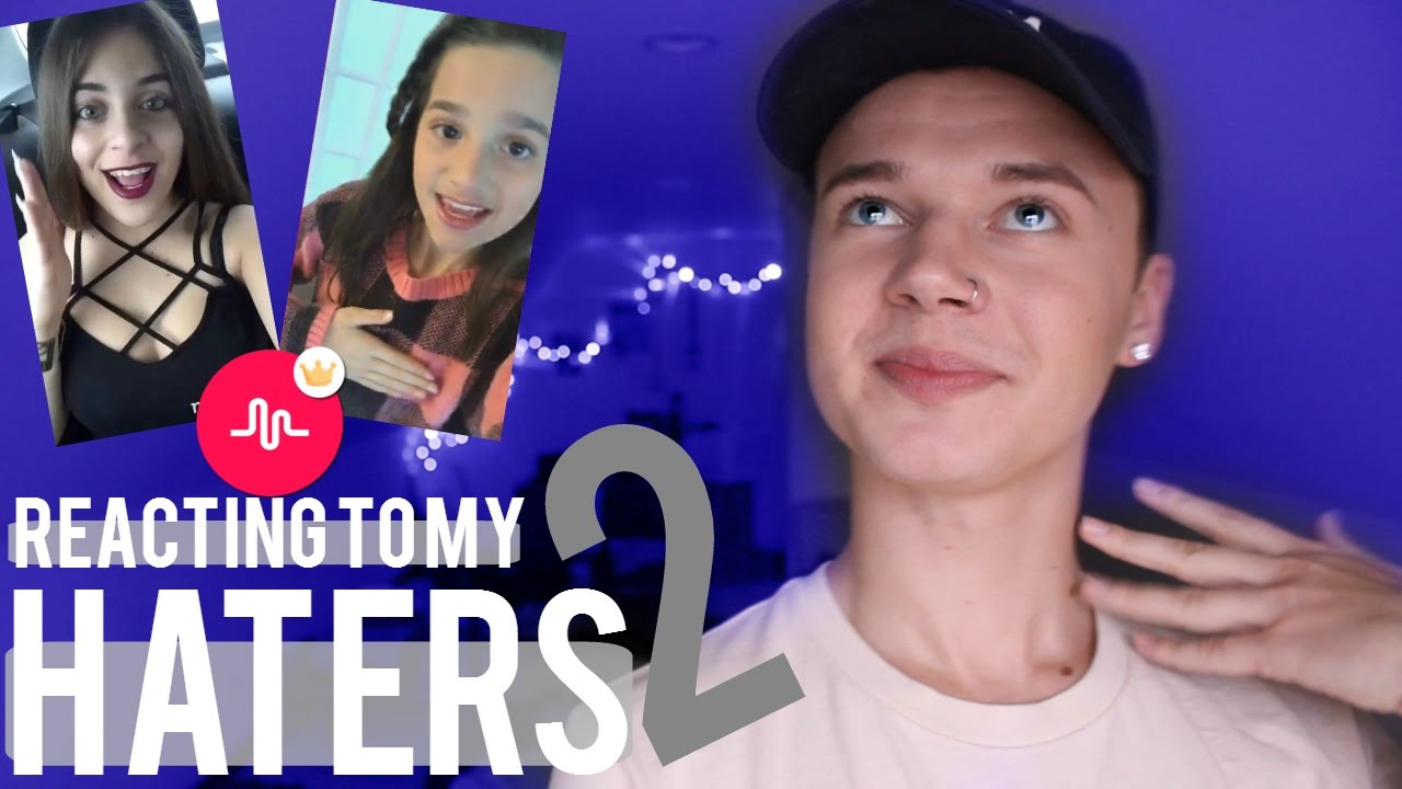 REACTING TO MY HATERS MUSICAL.LY PT. 2