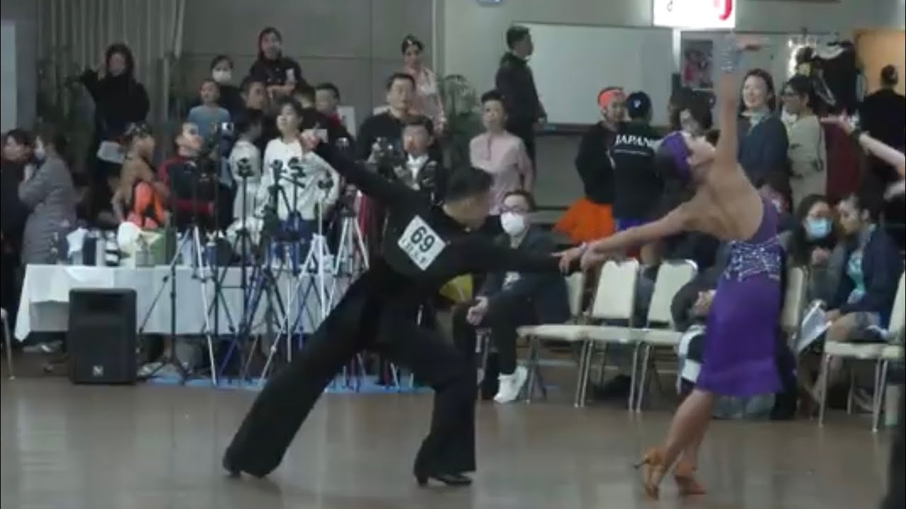2026 JDSF 大阪　ラテンA級　準決勝・決勝・オナーダンス　上田泰三＆三田真子　２月２２日　不死王閣