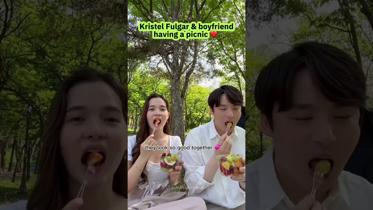 KRISTEL FULGAR & HER BOYFRIEND ARE HAVING A PICNIC #kristelfulgar #filipinoactress