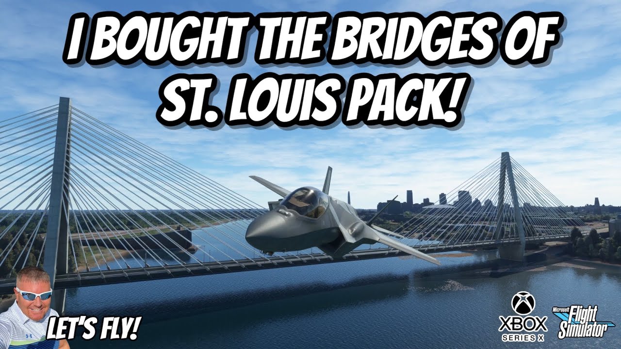 I Bought The Bridges Of St. Louis DLC by RKBIDGER! REVIEW! MICROSOFT FLIGHT SIMULATOR XBOX