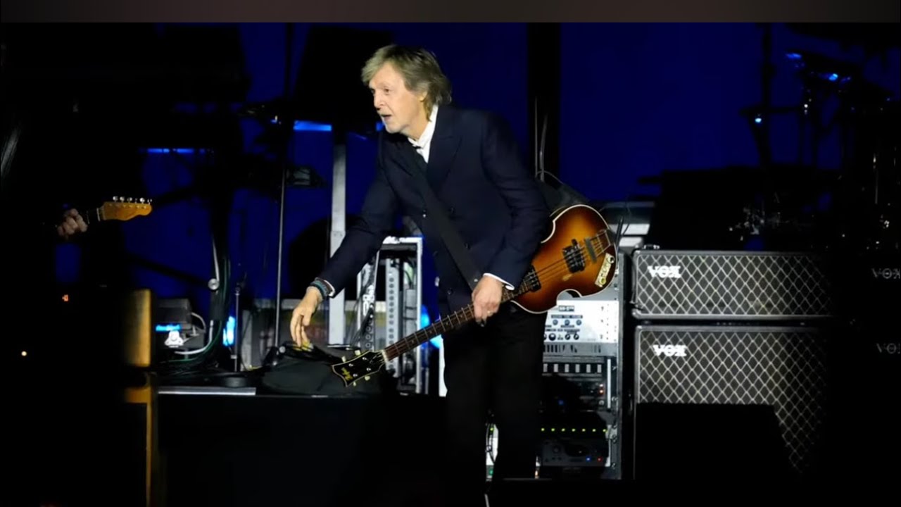 Paul McCartney “Golden Slumbers/Carry That Weight/The End” Live in Las Vegas October 4, 2025