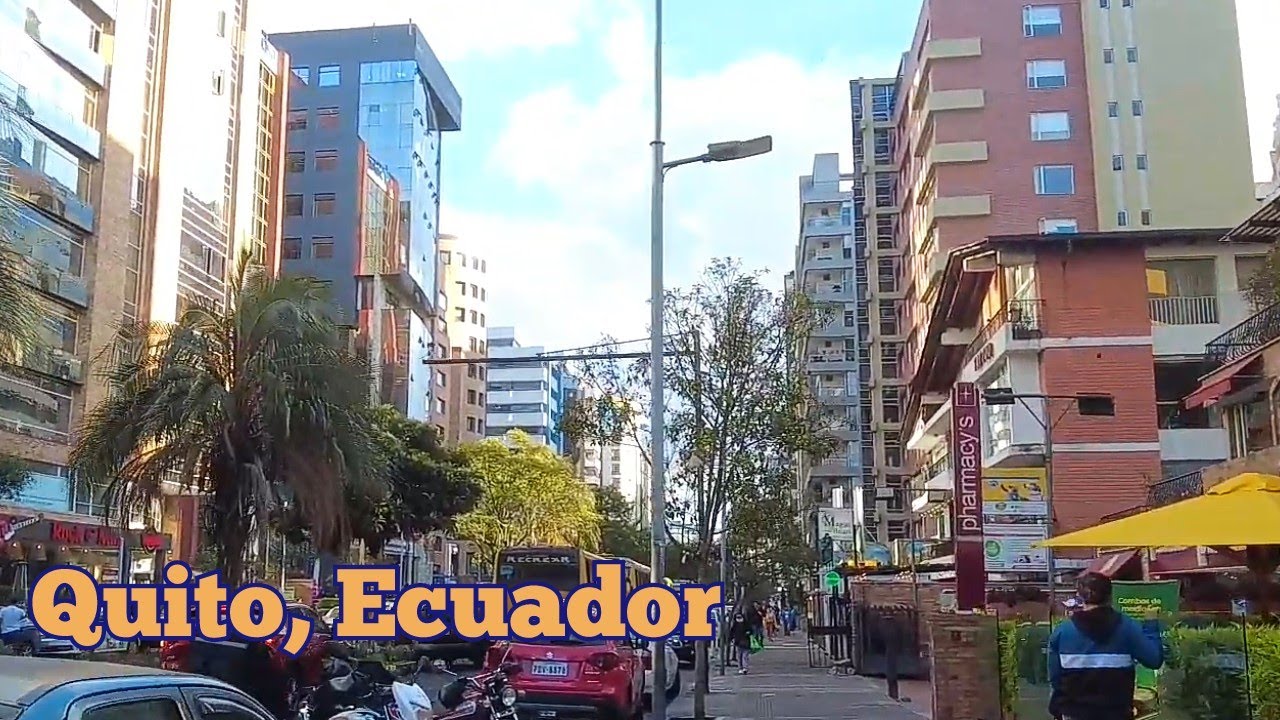 Walking in Quito, Ecuador | Some of the streets between Calle Irlanda and Avenida Naciones Unidas