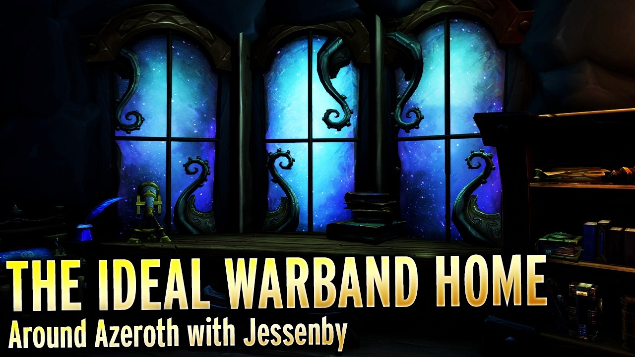 THIS Warband-Style House Is PEAK. Around Azeroth with Jessenby WoW Housing Tour
