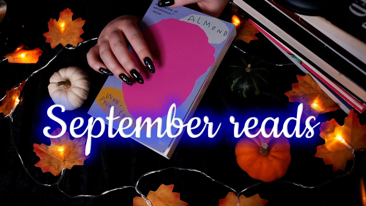 ASMR -  Books Read in September 🍂 Whispering and Tapping 🍂