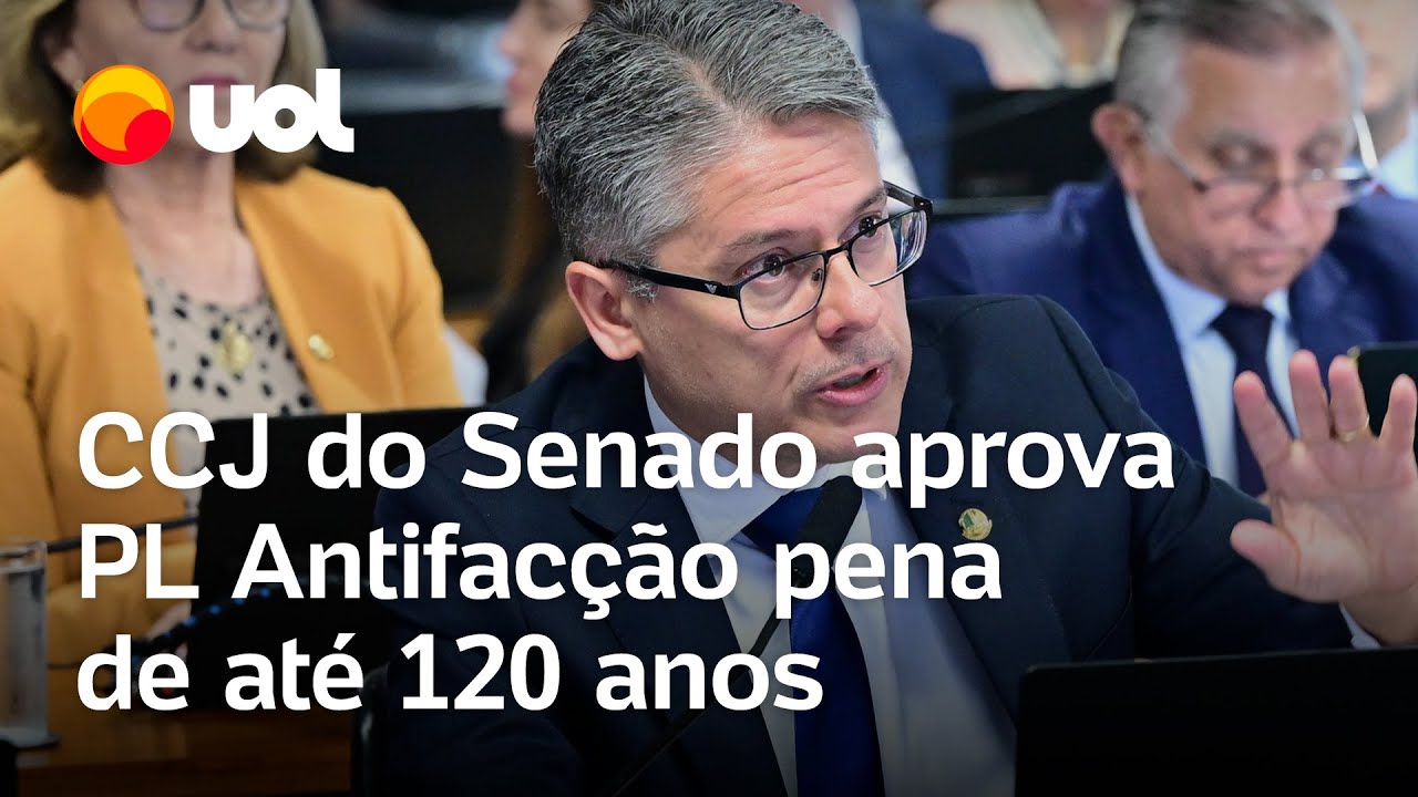 CCJ do Senado aprova PL Antifac&ccedil;&atilde;o com novo fundo: 'Mais duro golpe contra o crime organizado'